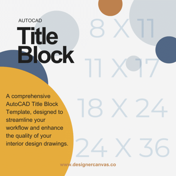 autocad title block